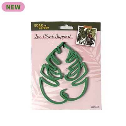 2PC Monstera Shape Plant Holder Támogatás